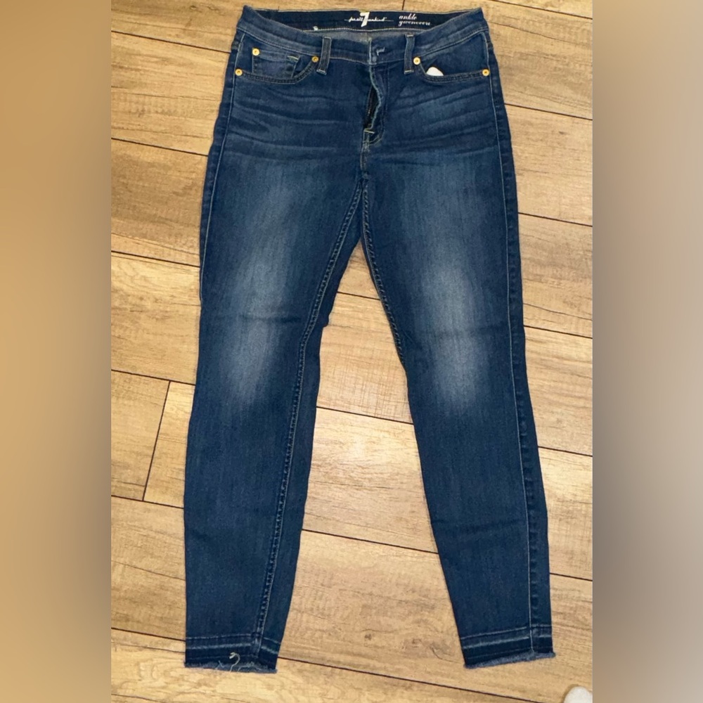7 for all mankind gwenevere ankle women’s jeans -  28